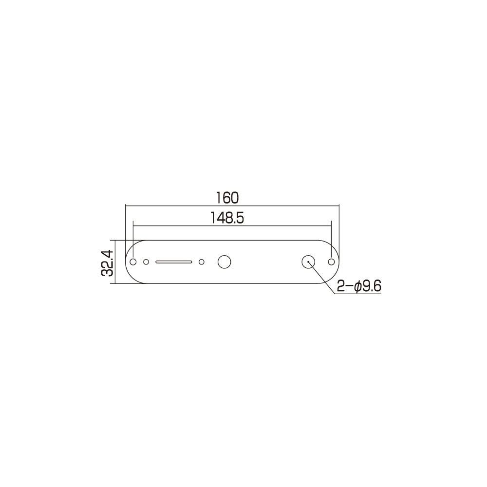 Tele Control Plate