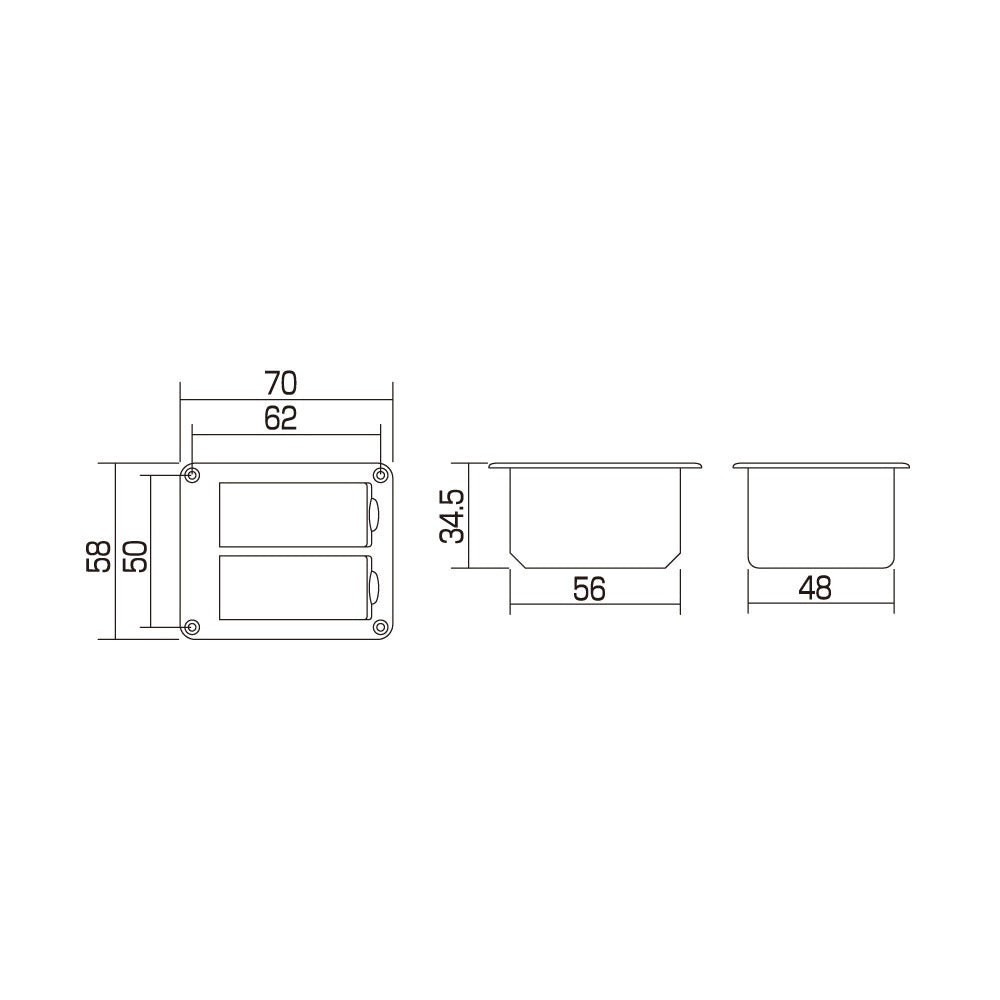 Battery Box for use with Active Circuits