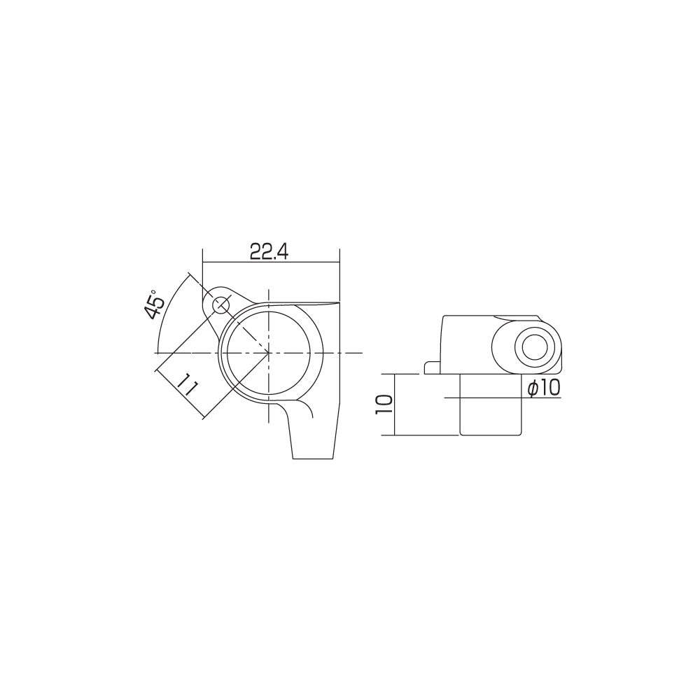 SG381 Series 6 In Line with Rounded Mini Buttons 16:1 Gear Ratio