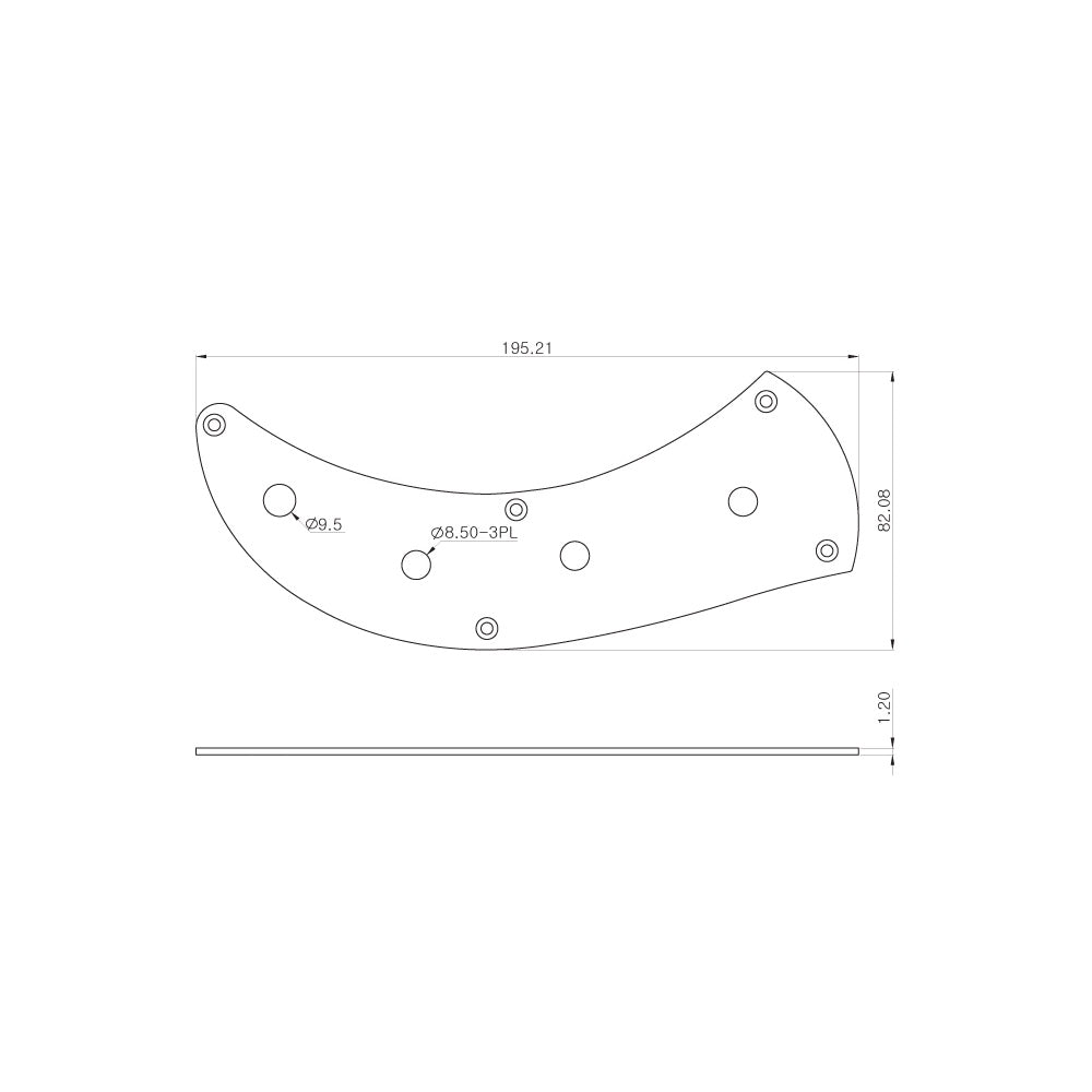 Precision Bass Control Plate