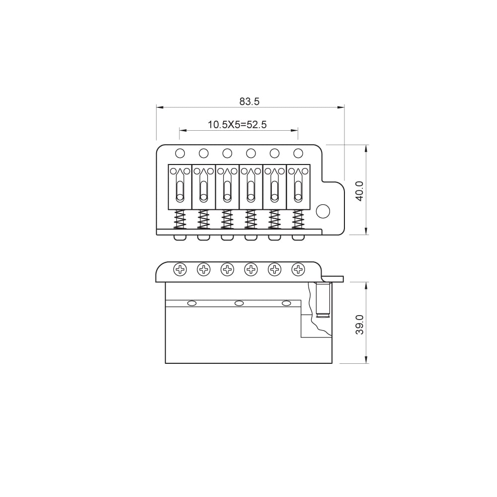 Economy Strat Squier Tremolo