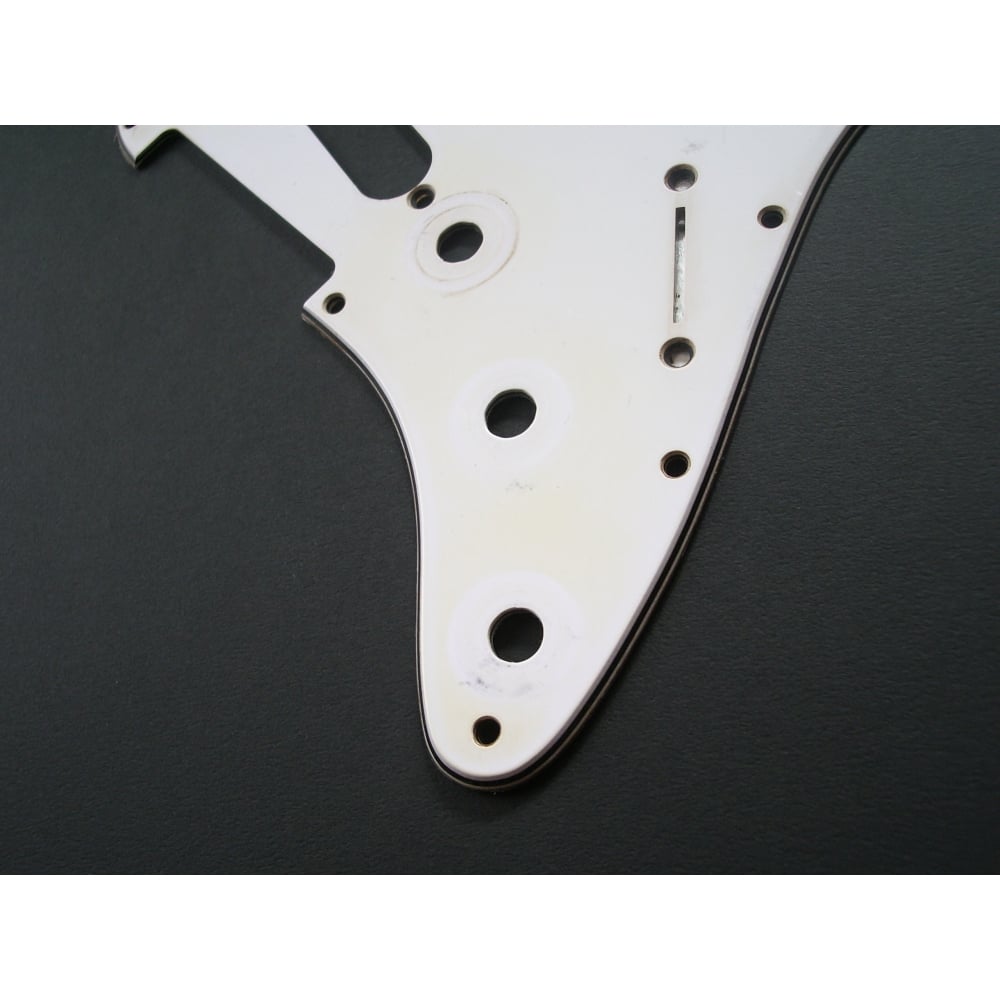 RetroVibe Collection Strat Pickguard With Artificial Relic, Modelled On A 1969 Strat Pickguard
