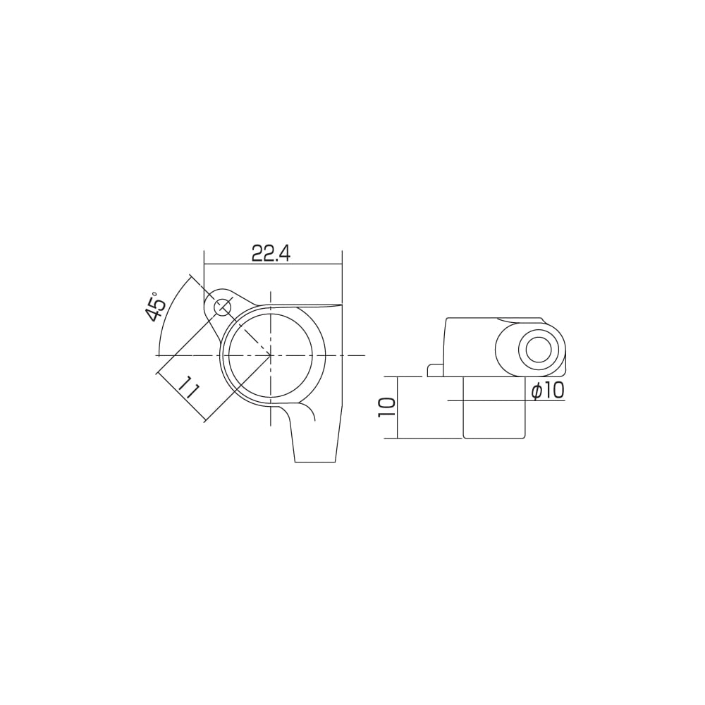 381 Series 3 Aside with Straight-Sided Mini Buttons 16:1 Gear Ratio