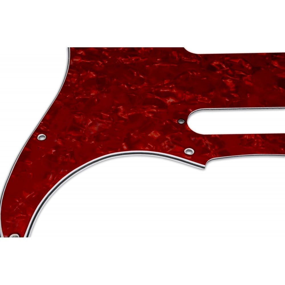 Old Style 11 Hole Strat - Red Pearl W/B/W Lamination