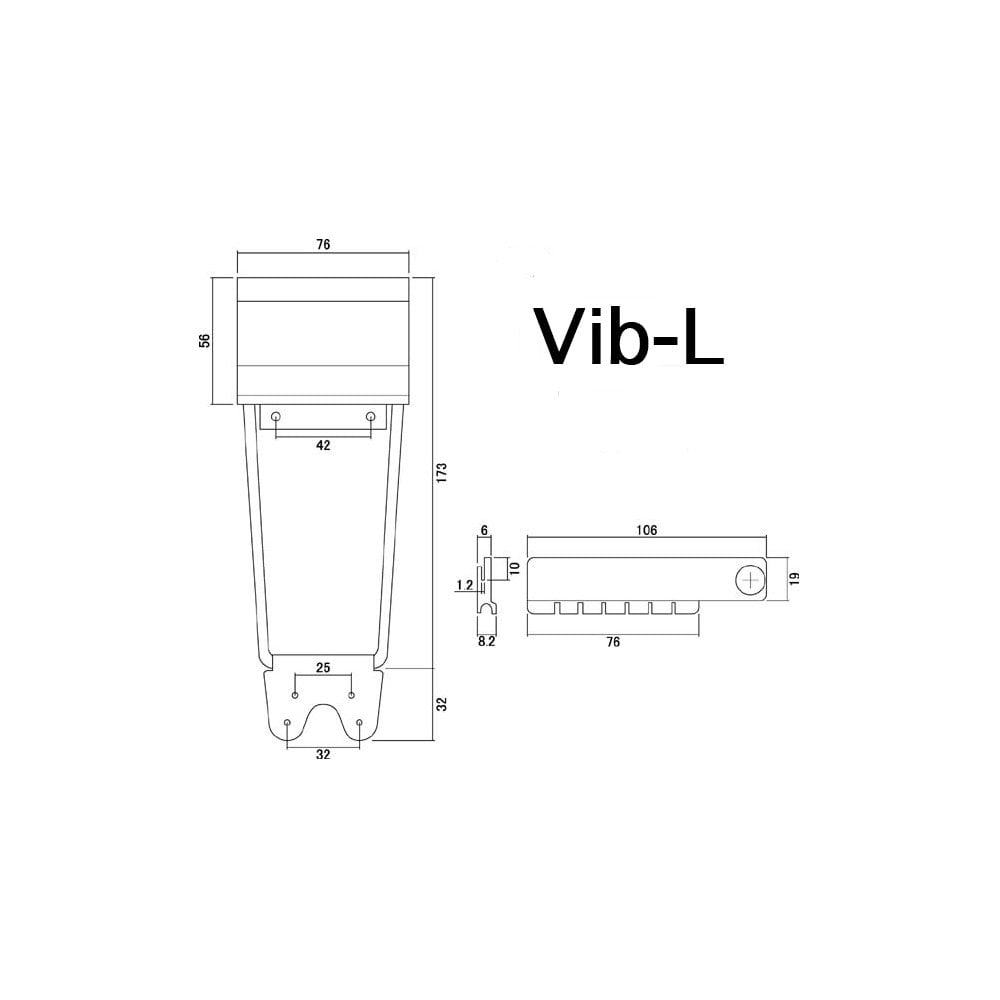 Long Vibrola With Arm and Cover