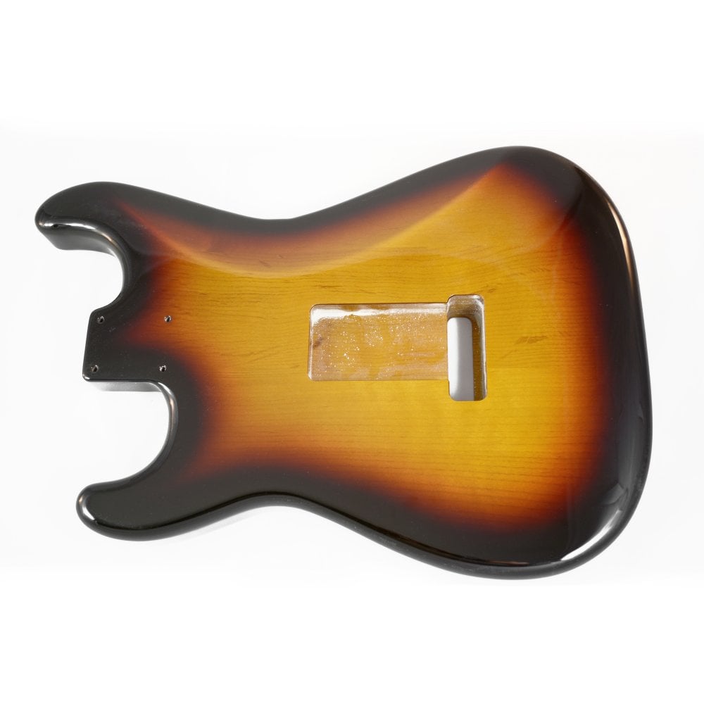 Strat Body 3 Tone Sunburst