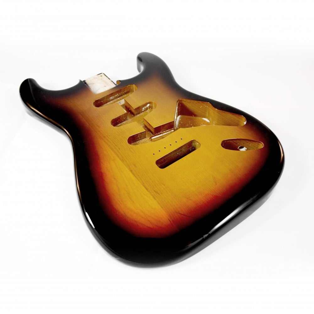 Strat Body 3 Tone Sunburst