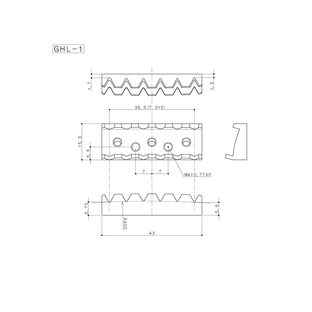 Floyd Rose Lock Nut 43mm