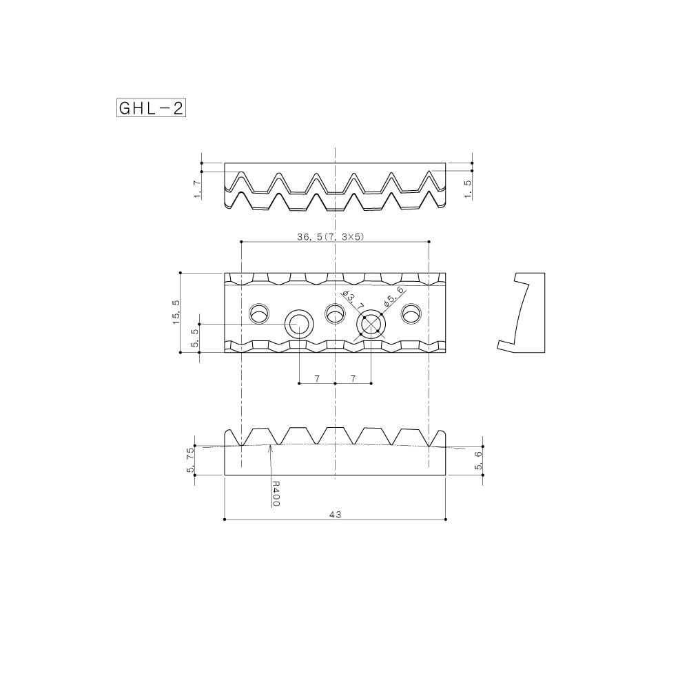 Floyd Rose Lock Nut 43mm