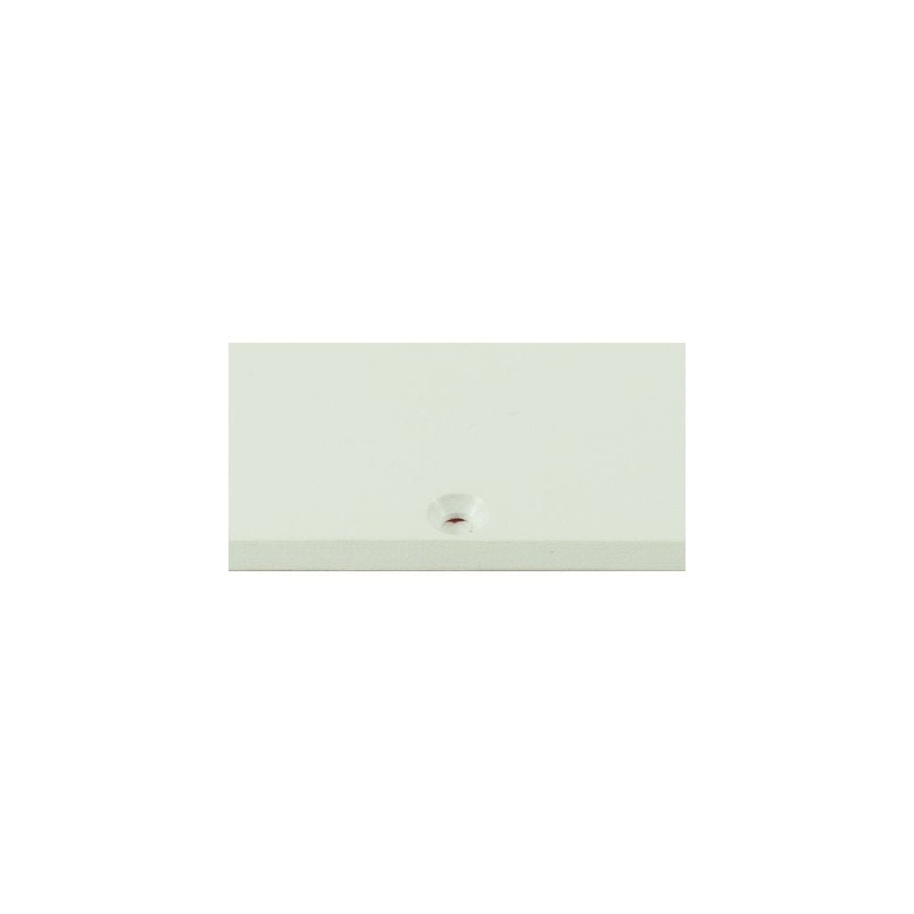 Deluxe Atlantic - Solid Shiny White .090" / 2.29mm thick, with bevelled edge