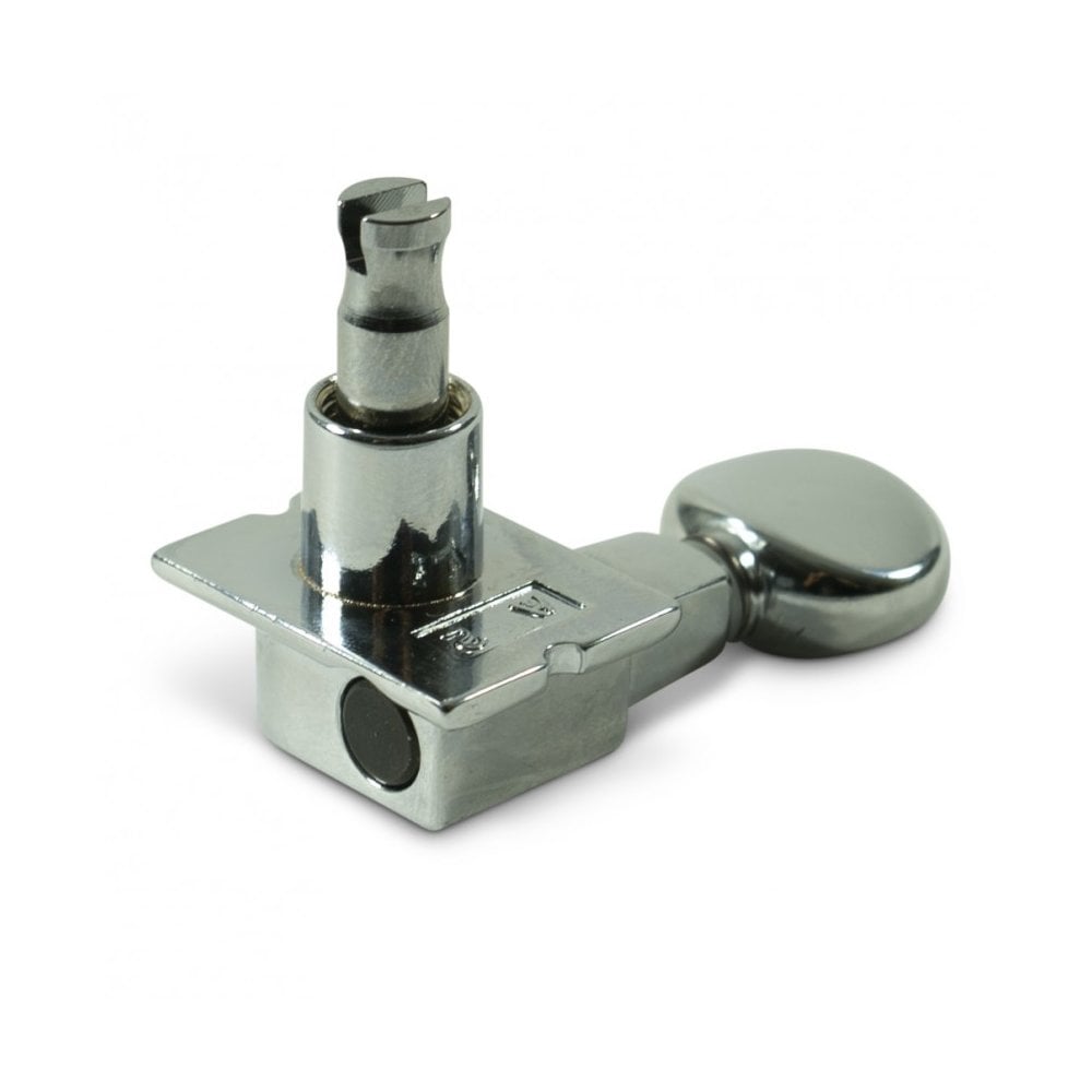 6 In Line Revolution Series H-Mount Tuning Machines With Staggered Posts 19:1 Gear Ratio