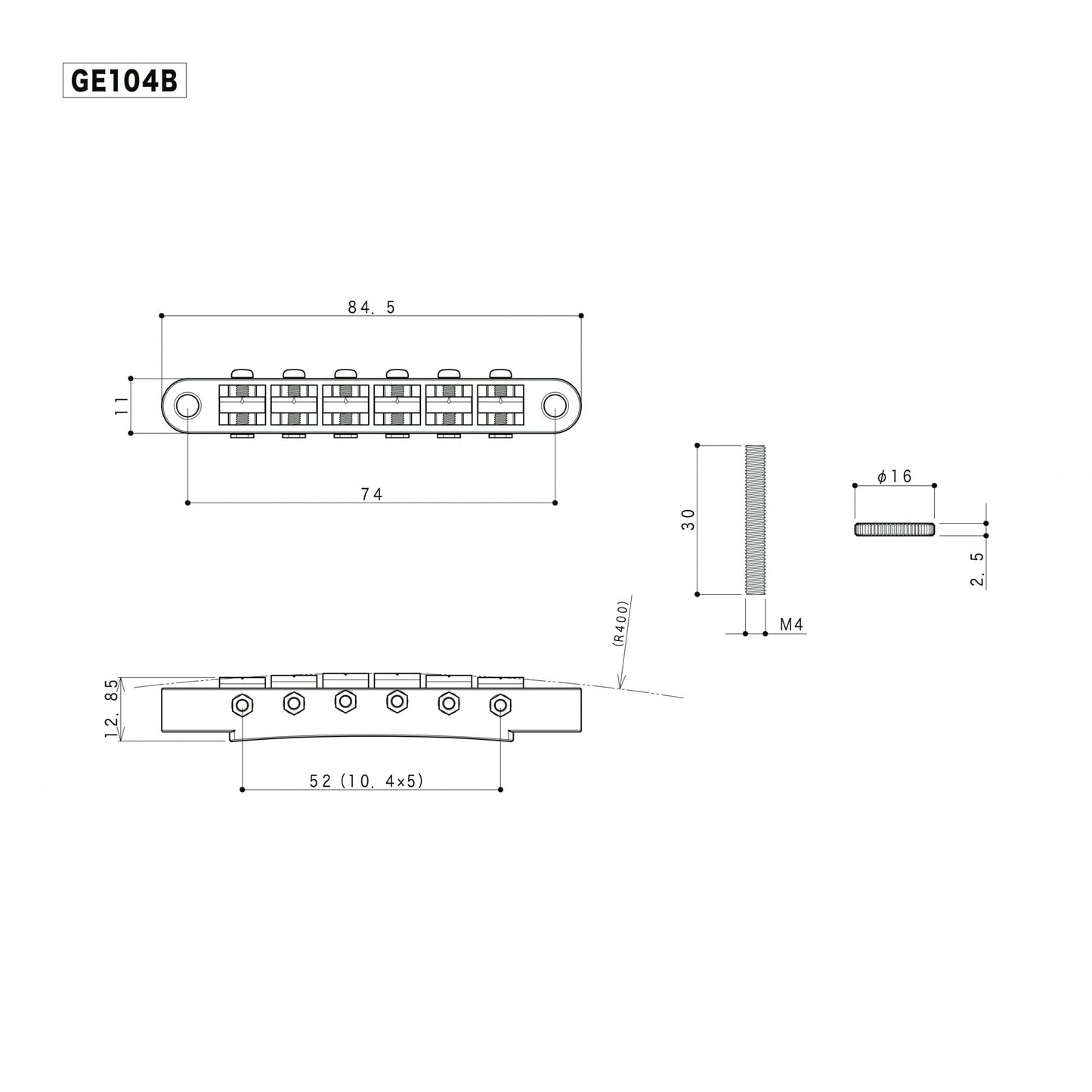 Tune-O-Matic Bridge