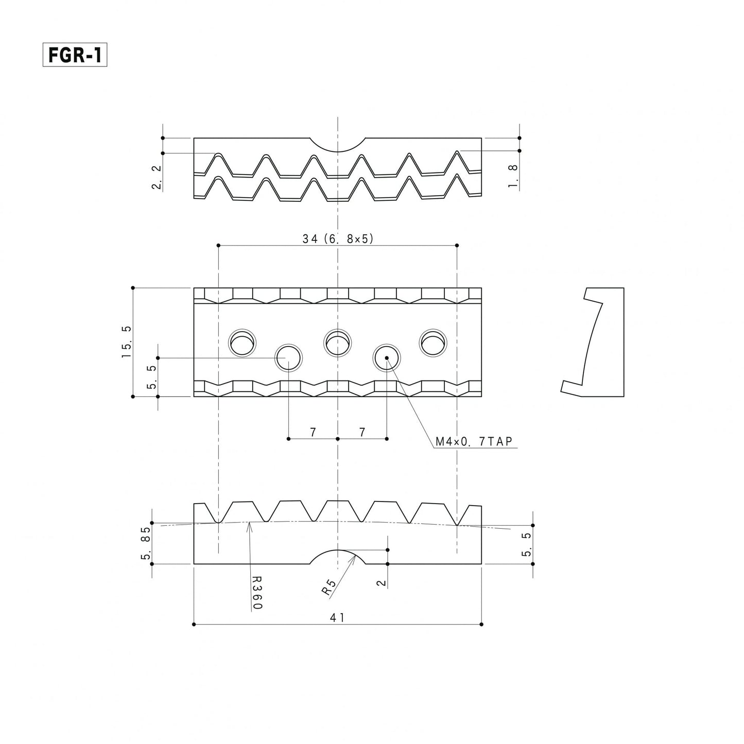 Floyd Rose Lock Nut 41mm