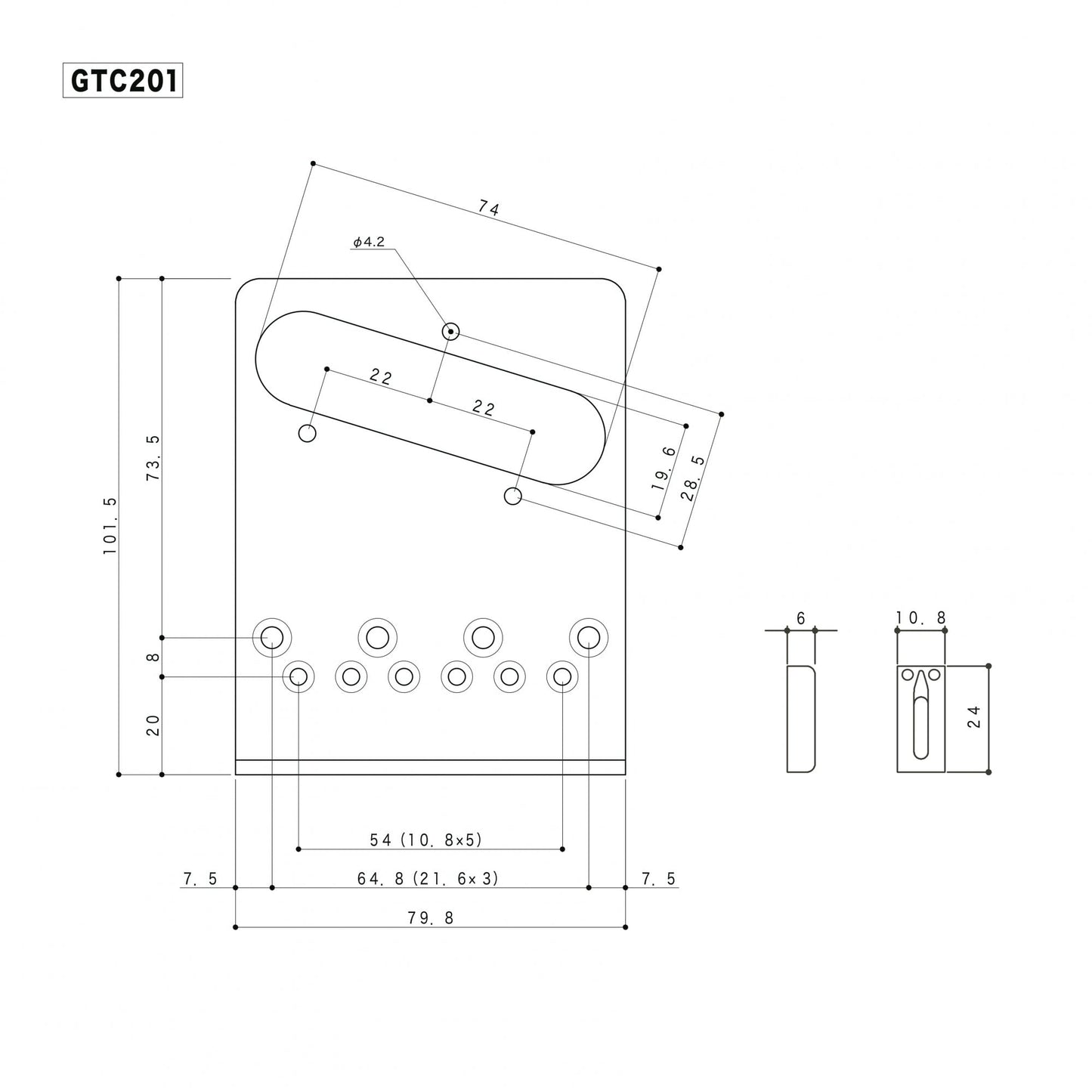 Contemporary Tele Bridge