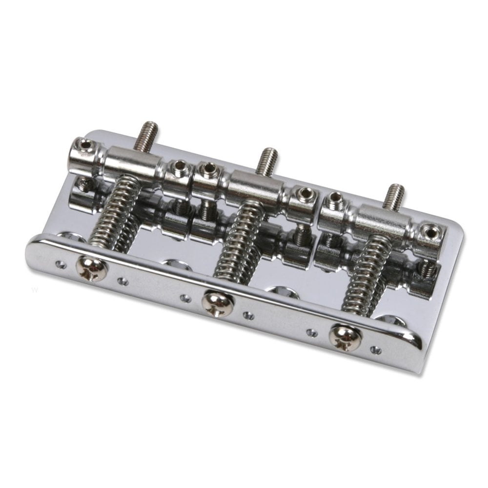 Duosonic Style Fixed Guitar Bridge Chrome