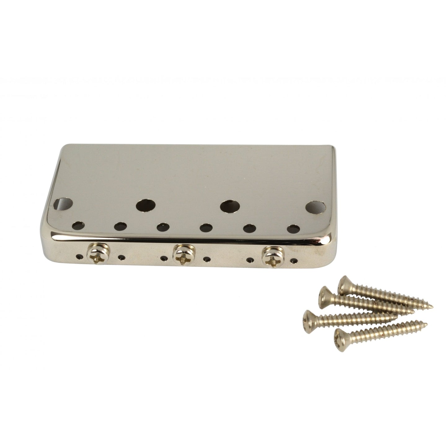 1/2 Size Steel Bridge For Telecaster (brass saddles only, no pickup housing)