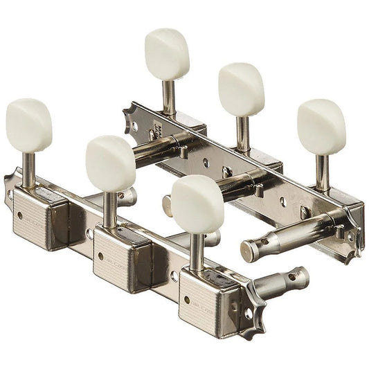 3 On A Plate Machine Heads with White Buttons