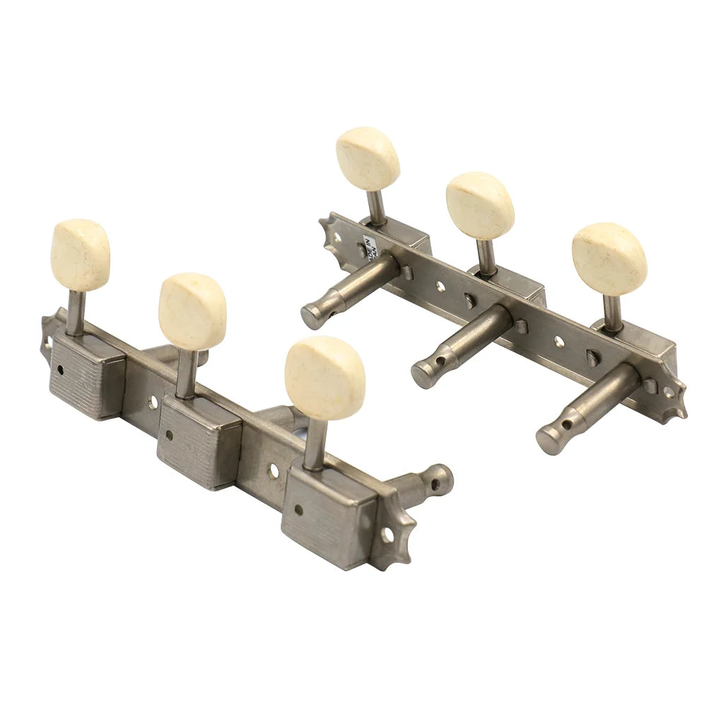 3 On A Plate Machine Heads with White Buttons