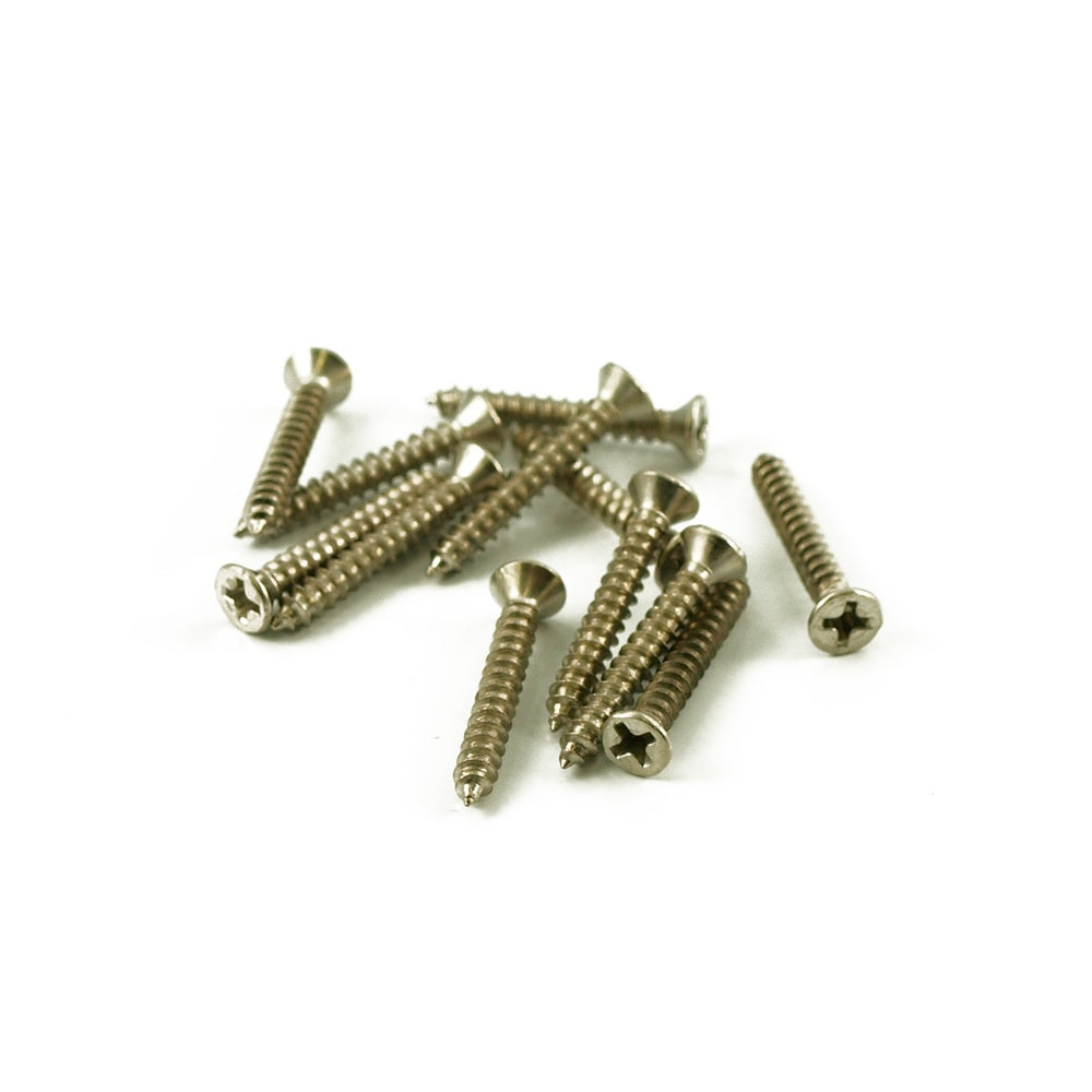 Bass Bridge Mounting Screw Nickel (Bag of 12)