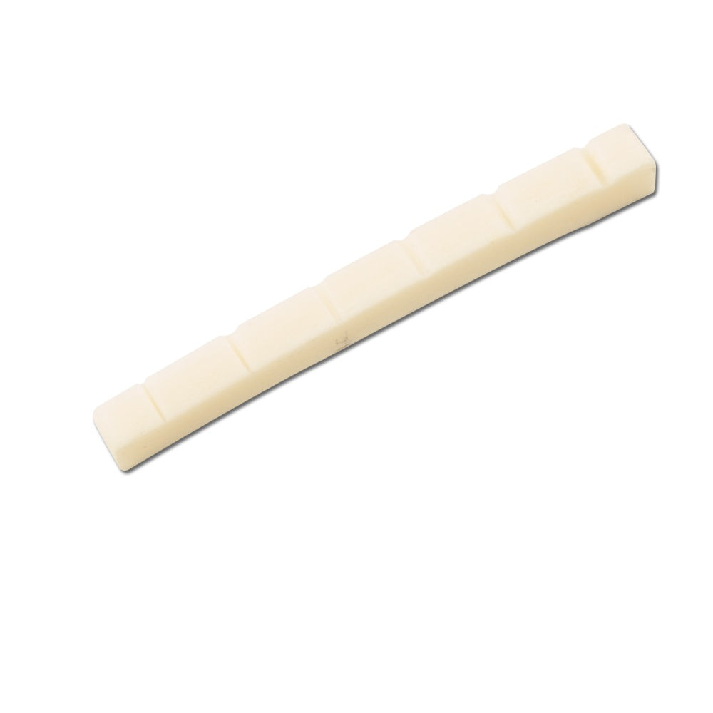 Pre-slotted bone nut for Strat or Tele Neck Curved Bottom 7.25 Radius