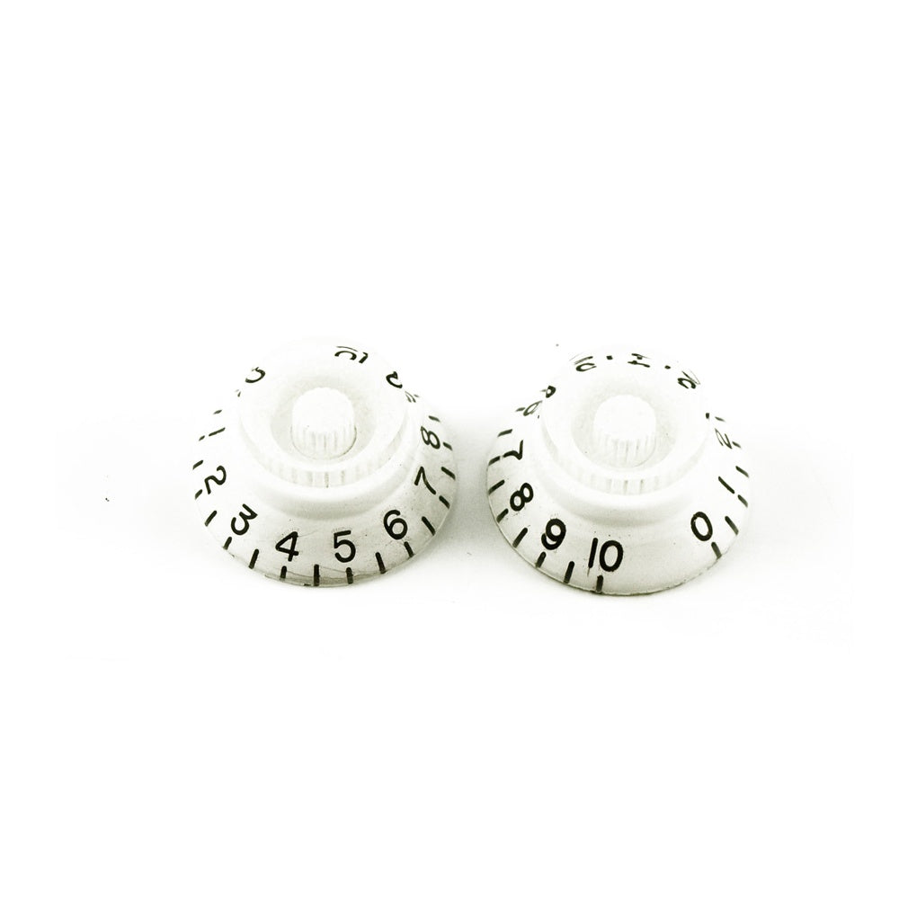 Metric Bell Knob White (Pair)