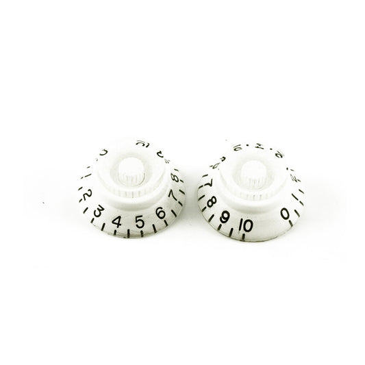 Metric Bell Knob White (Pair)