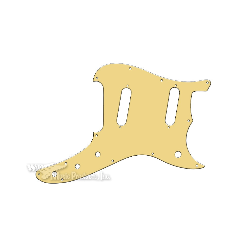 Duosonic Replacement Pickguard for Reissue Model - Cream / Black / Cream