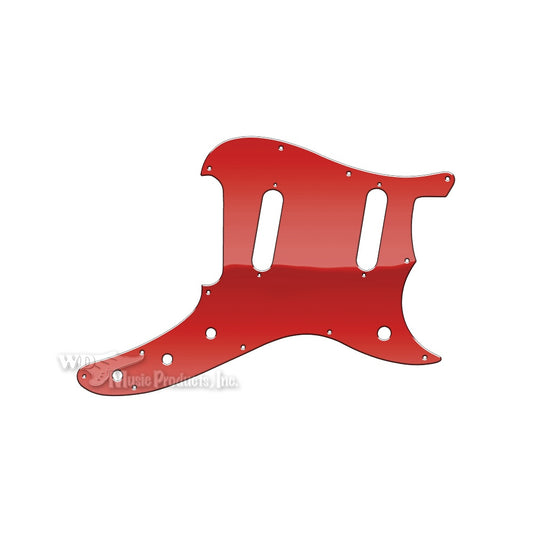 Duosonic Replacement Pickguard for Reissue Model - Red Mirror