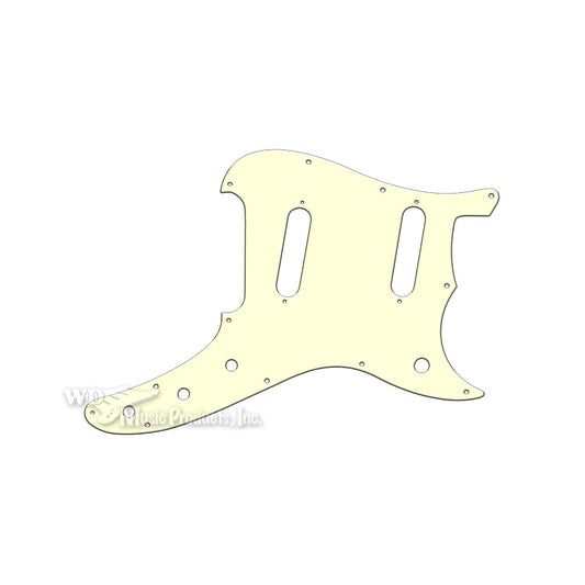 Duosonic Replacement Pickguard for Reissue Model - Parchment/Black/Parchment