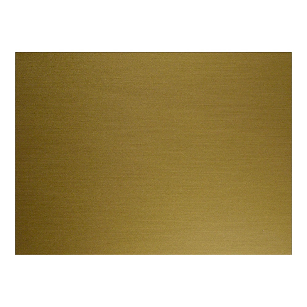 Brushed Gold (SIMULATED) Blank Sheet 43cm x 29cm