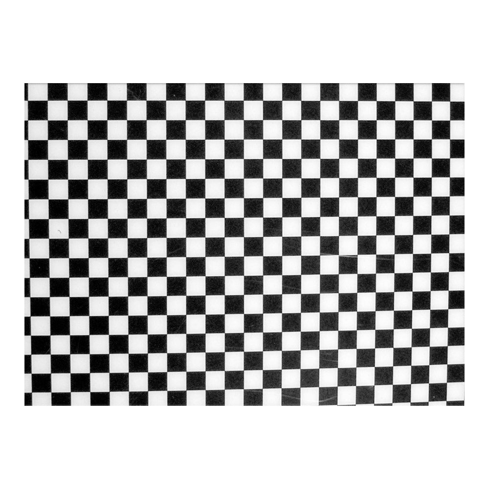 Checkerboard Blank Sheet 9" X 15 1/2