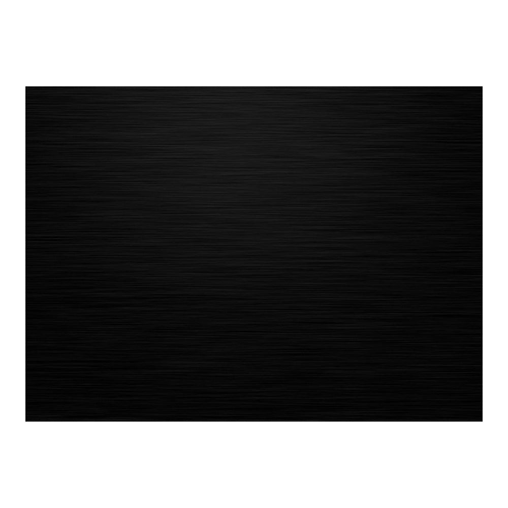 Black Anodised (Simulated) Blank Sheet 9" X 15 1/2