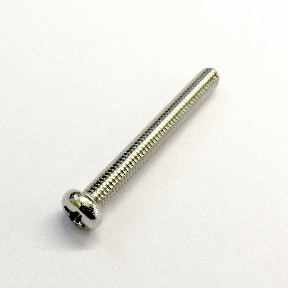 Extra Long Saddle Intonation Screw Nickel (Set of 6)