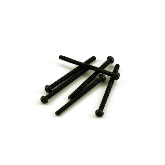 Humbucker Pickup Height Screw Black (Bag of 6)