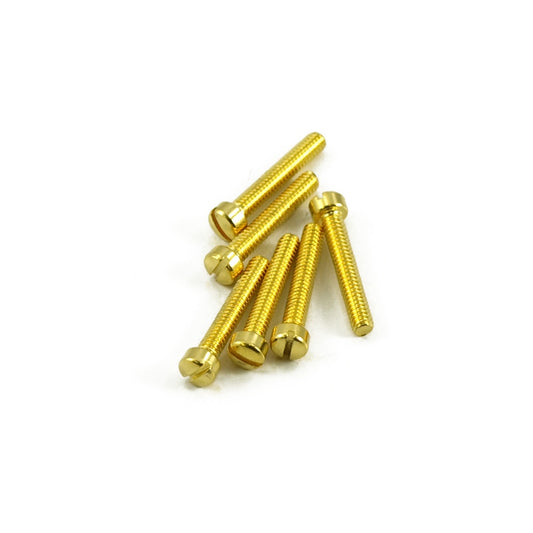 Humbucker Pole Piece Screw Gold (Bag of 12)