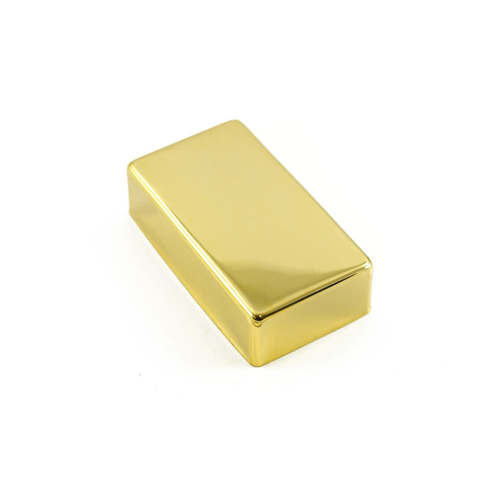 Closed Metal Humbucker Cover Gold