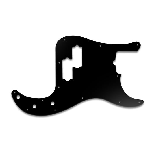 P Bass American Standard - Matte Black .090" / 2.29mm thick, with bevelled edge.