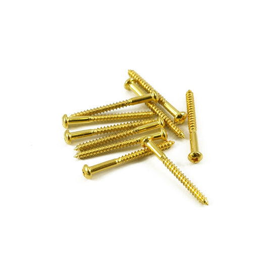 Bass Pickup Screw Gold (Bag Of 10 )