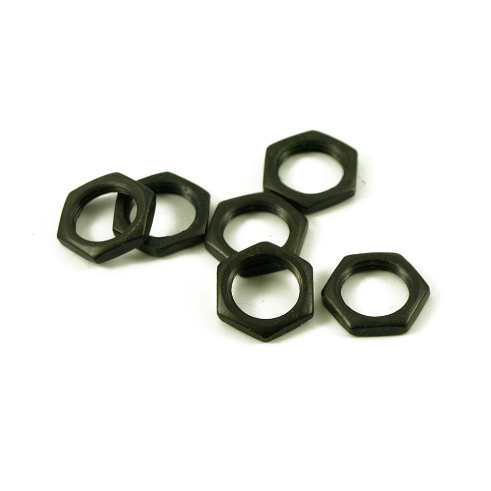 Pot Nut Black (Bag of 6)