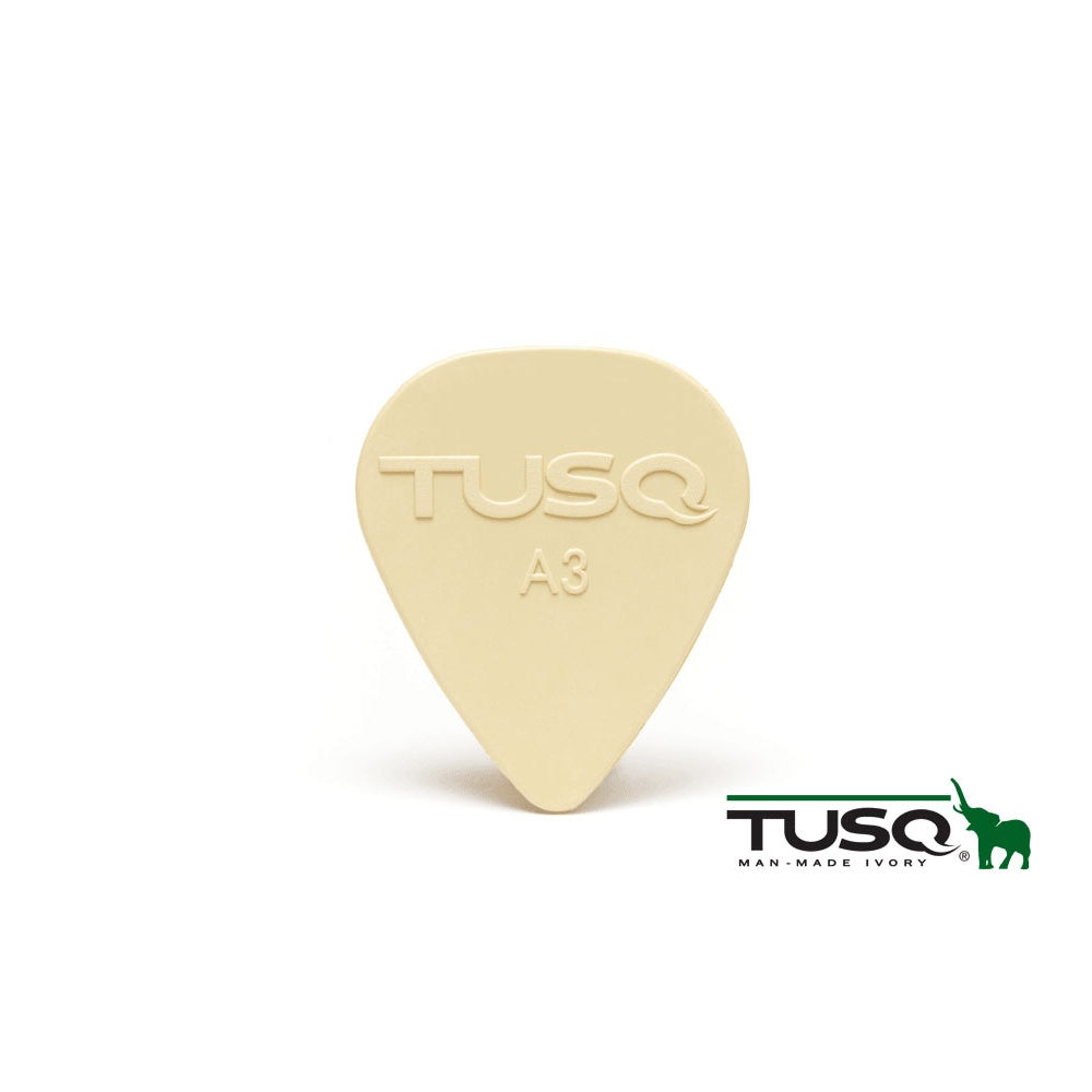 Tusq Pick 0.88mm Vintage White - 72 Pack