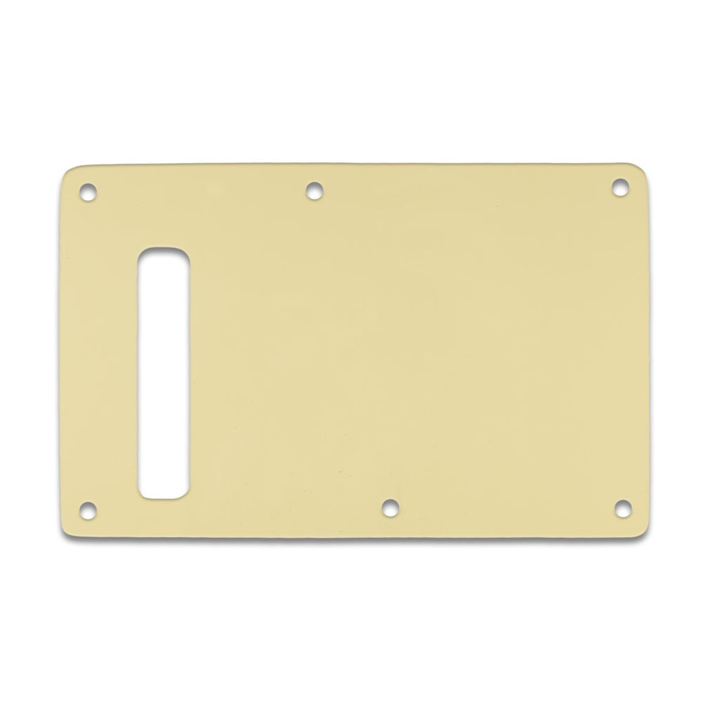 Strat Backplate - Cream Black Cream