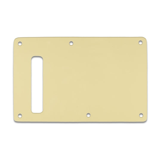 Strat Backplate - Cream Black Cream