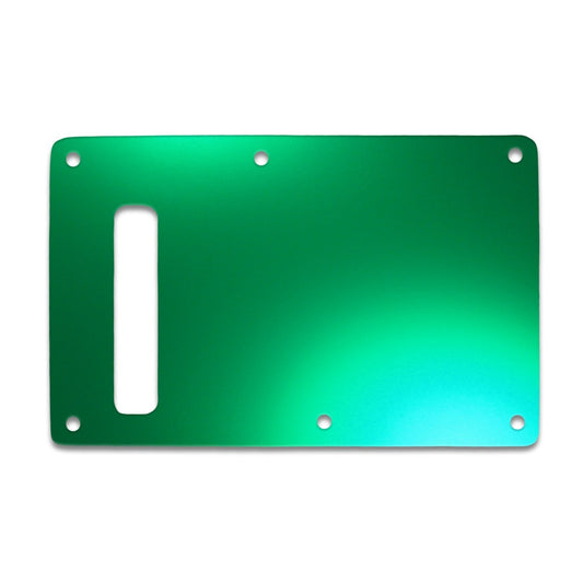 Strat Backplate - Green Mirror