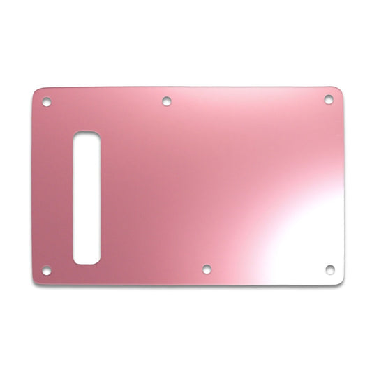 Strat Backplate - Pink Mirror