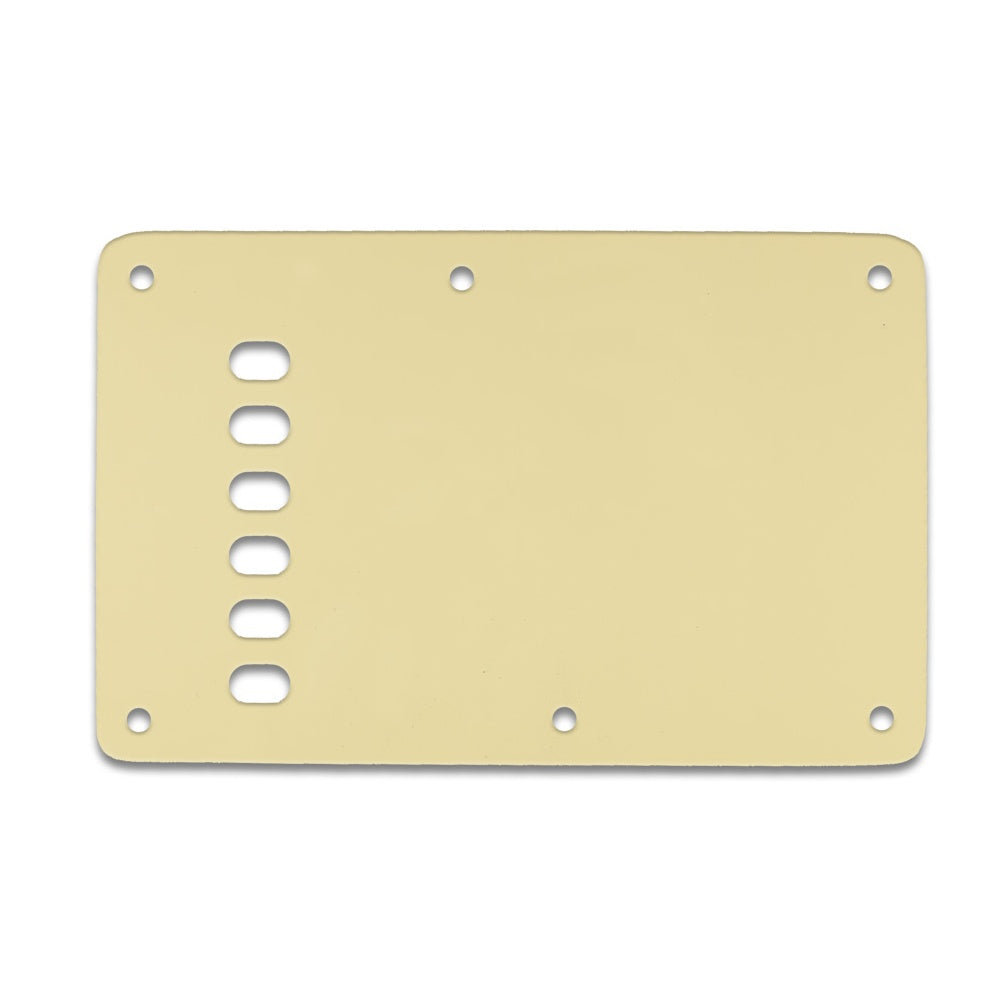 Strat Backplate Vintage - Cream