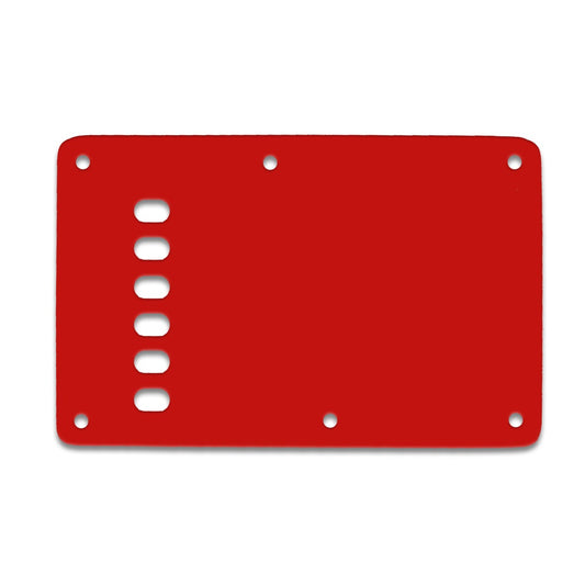 Strat Backplate Vintage - Red Black Red