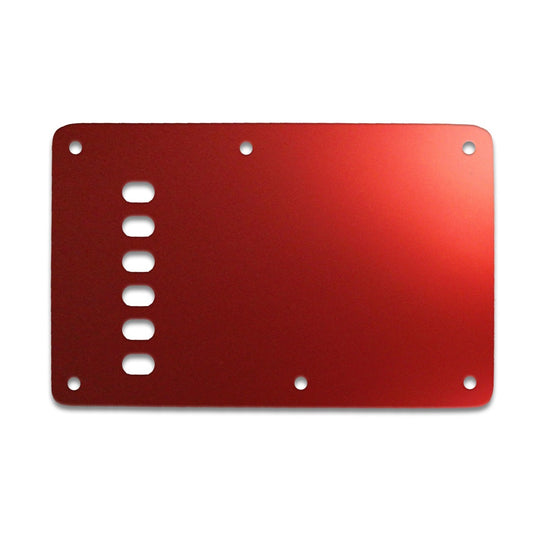 Strat Backplate Vintage - Red Mirror