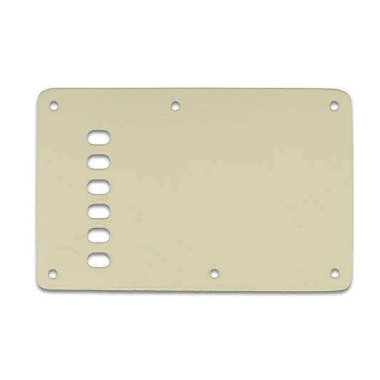 Strat Backplate Vintage - Parchment 3 Ply