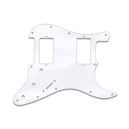 Fender Blacktop Series Strat 2 Humbuckers - Clear Acrylic (.125)