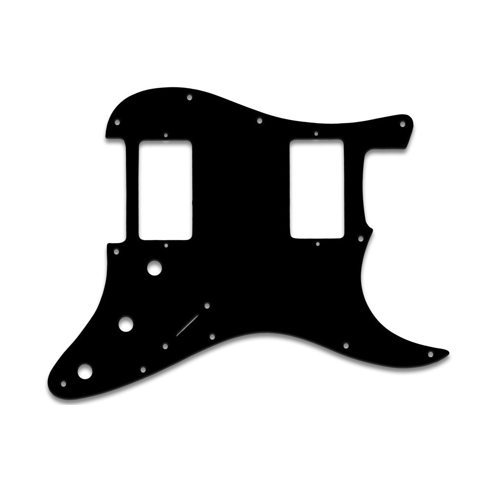 Strat 2 Hums - Black/White/Black 3 ply